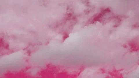 Cute pink skies with clouds 스톡 동영상 342596215