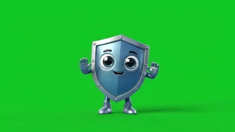 Cute Privacy Shield Buddy Video stock 345830921