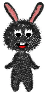 Cute Rabbit Stock Illustration