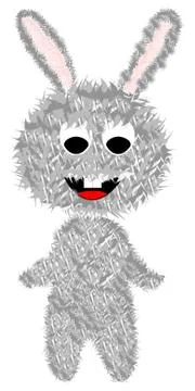 Cute Rabbit Stock Illustration