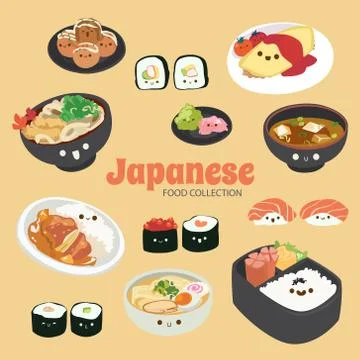 Cute Rainbow Objects Collection Stock Illustration