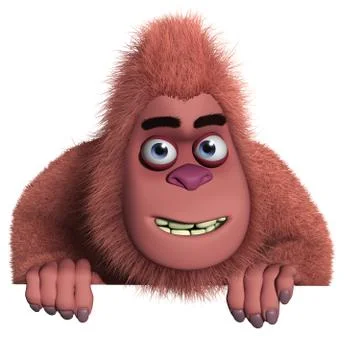 Cute red beast Stock-Illustration