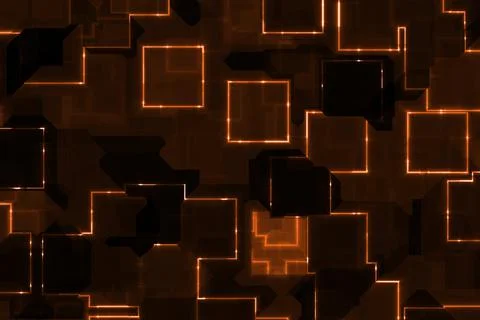 Cute red tech computer lights digital art texture illustration Stock Illustration