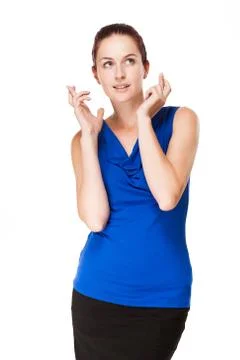 Cute redhead. Stock Photos