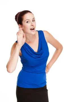 Cute redhead. Stock-Fotos