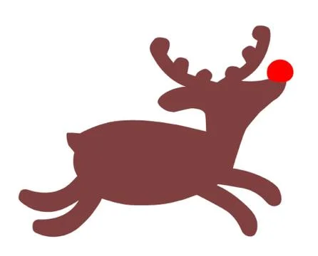 Cute Reindeer Stock Illustration