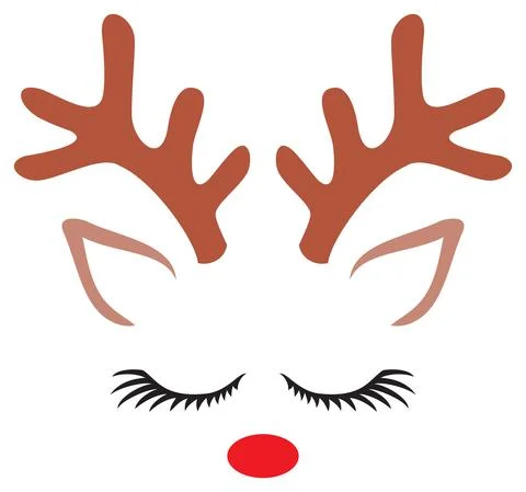 Cute Reindeer Stock Illustration
