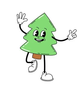 Cute retro character vector concept イラスト素材