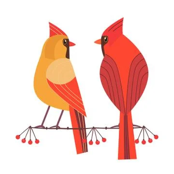 Cute Robin bird icon Stock Illustration