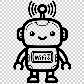 Cute robot Stock-Illustration