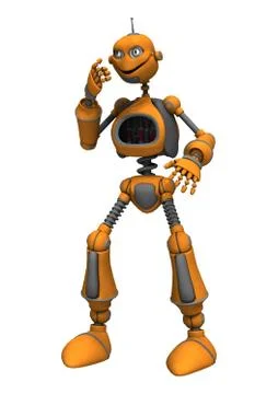 Cute Robot 写真素材