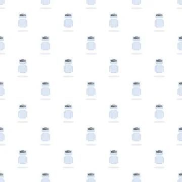 Cute robot seamless pattern illustrating artificial intelligence technology 스톡 일러스트