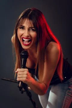 Cute Rock Star Stock Photos