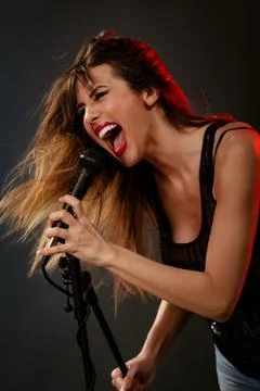 Cute Rock Star Stock Photos