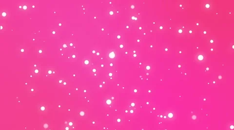 Cute romantic pink background with sparkling light particles Stock Footage 68448559
