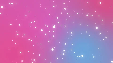 Cute romantic pink blue background with sparkling light particles Video stock 68448557