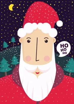 Cute Santa Claus Stock Illustration