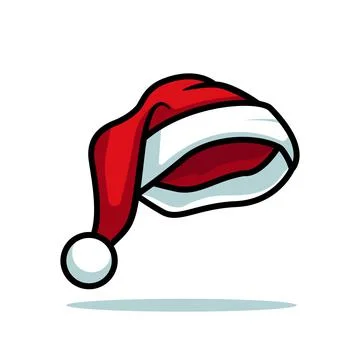 Cute Santa Hat Stock Illustration