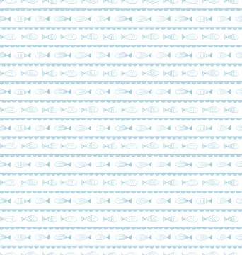 Cute Scandinavian seamless pattern Stock Illustration