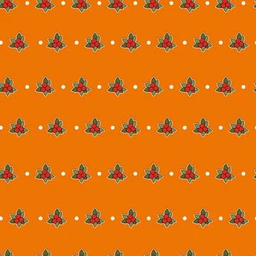 Cute seamless Country Fall patterns for Wallpapers and Wall Design With Che.. Stock-Illustration