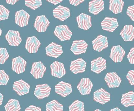 Cute seamless patterns with gift boxes. Stock Illustration