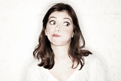 Cute shock Stock Photos