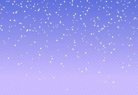 Cute simple winter Christmas snow seamless border for holiday-themed projects 스톡 일러스트