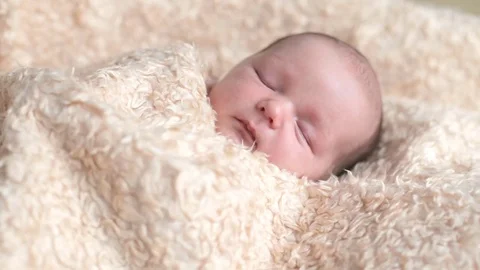 Cute sleeping baby Stock-Footage 69987257