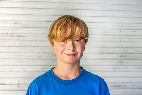 Cute smiling boy Stock Photos