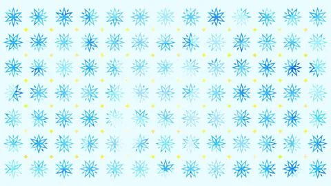 Cute Snowflake Pattern for Winter and Holiday Backgrounds Stock Illustration