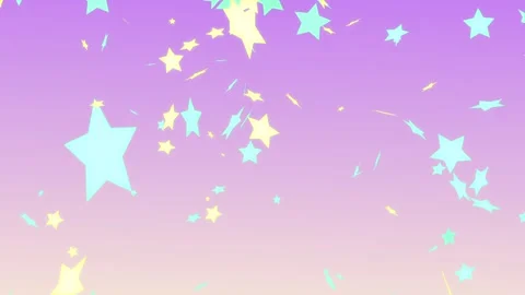 Cute star background Video stock 293936523