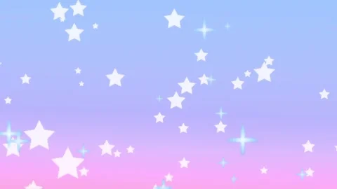 Cute star background Video stock 293936524
