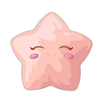 Cute star illustration Stock Illustration