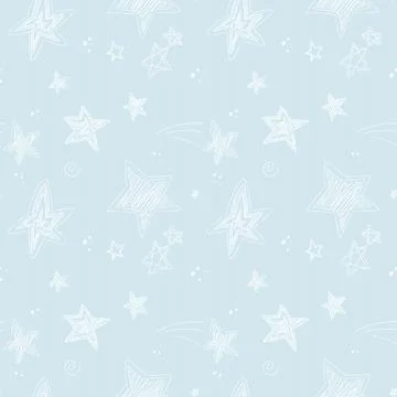 Cute starry wrapping Stock Illustration