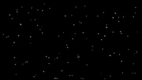 Cute Stars Fall Loop Stock Footage 251052391