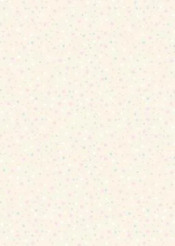 Cute stars pattern. Night sky in pastel colors. Stock Illustration