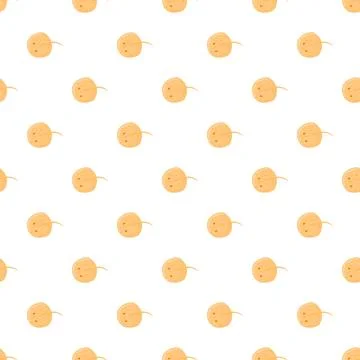Cute stingray cartoon seamless pattern on white background Stock Illustration