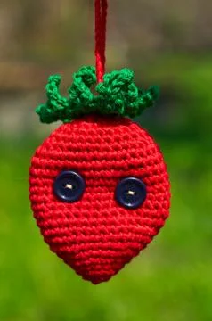 Cute strawberry Stock Photos