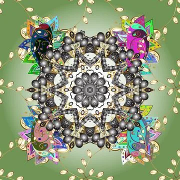 Cute super abstract and nice interesting picture Stock Illustration