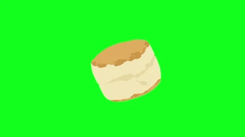 Cute Sweet Cake Animation Loop Video stock 337328325