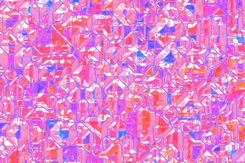 Cute technological optic pattern background illustration 스톡 일러스트