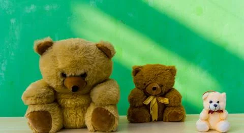 Cute teddy bears Stock Photos