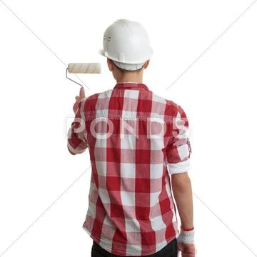 Cute teenager boy over white isolated background Stock Photos