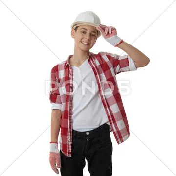 Cute teenager boy over white isolated background Stock Photos