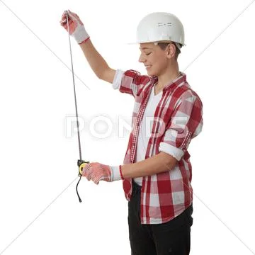 Cute teenager boy over white isolated background Stock Photos
