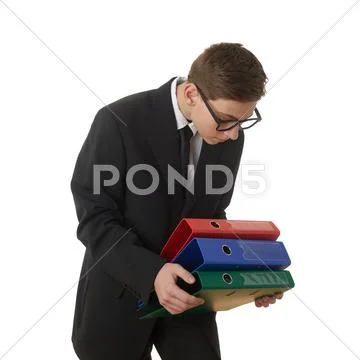 Cute teenager boy over white isolated background Stock Photos