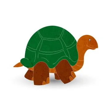 Cute turtle cartoon  스톡 일러스트