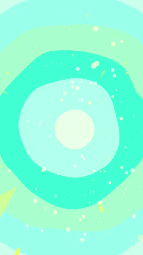 Cute underwater animation Stock Footage 311904216