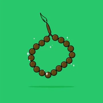 Cute vector al-qur'an in flat style Stock Illustration