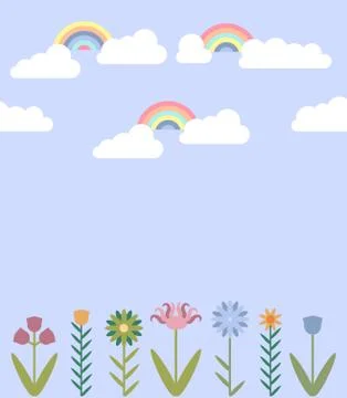Cute vector banner Stock Illustration